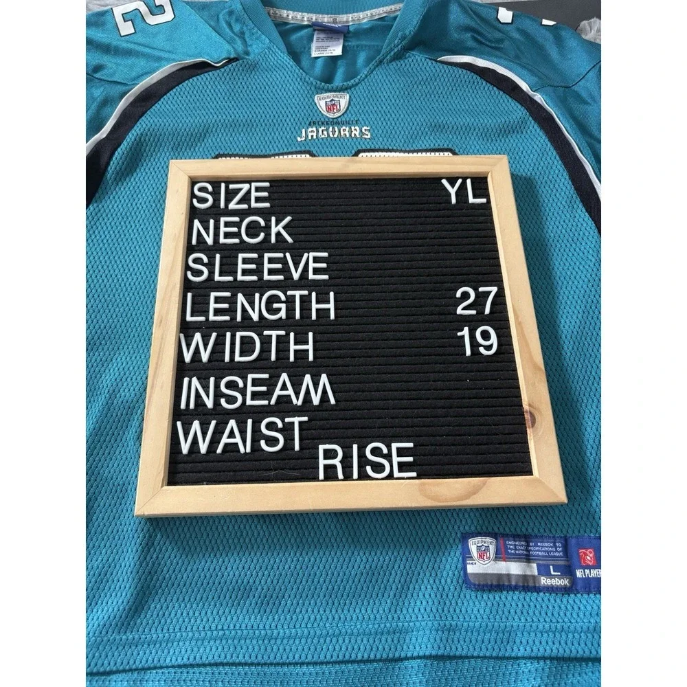 NFL Onfield reebok jersey youth size L Jacksonville jaguars # 32 jones-drew